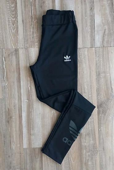 helanke m: Adidas crne helanke. - Adidas Originals (Trefoil logo na butini i na — 1