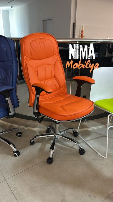 Ofis və oyun kresloları: Yeni, Təkərli, Qolları tənzimlənir, Dəri -da lalafo.az — 23 Ofis və oyun kresloları: Yeni, Təkərli, Qolları tənzimlənir, Dəri — 23