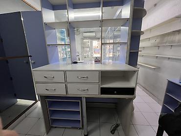 Комплекты офисной мебели: Комплект офисной мебели, Шкаф, ДСП, цвет - Голубой — 8