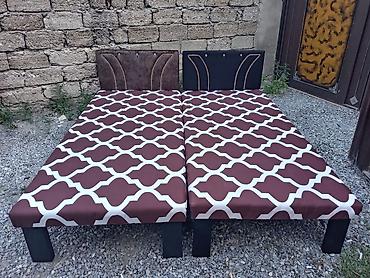 Çarpayılar: 1 nəfərlik çarpayılar 60 manat. 2 nəfərlik taxt 110 manat. Çatdırılma — 12