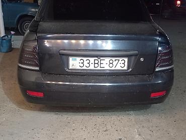 VAZ (LADA): LADA Priora sedan - Kuzov: 4 qapılı sedan, tünd boz rəng - Mühərrik — 5