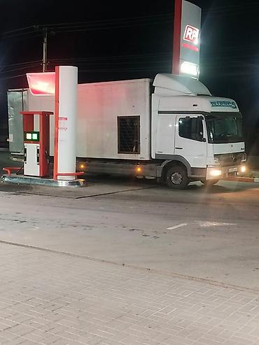 машинага газ: Mercedes-Benz Atego с будкой, технология BlueTec 5. 
Колесо 17,5 — 4