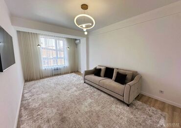 квартира в районе ахунбаева: 2 комнаты, 69 м², Элитка, 2 этаж, Евроремонт