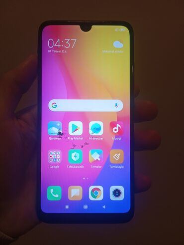 Xiaomi: Xiaomi Redmi 7, 32 GB, rəng - Qara, 
 Sensor, Barmaq izi, İki sim kartlı