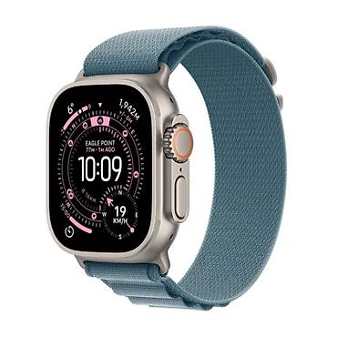 Smart saatlar: Apple Watch Ultra 3 49mm Titan GPS eSIM OLED Ağıllı Saat – Fitnes və — 1