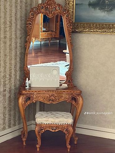 gencede mebel: Klassik üslubda zərif yataq otağı dəsti - Üslub: Barokko/Rokoko — 3
