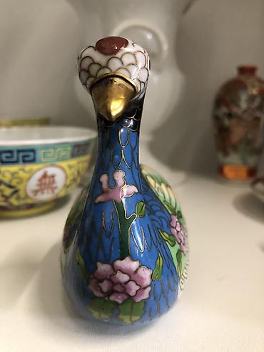 Винтажная фигура клуазон