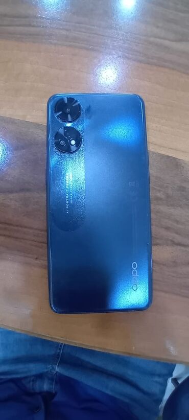 havalandırma sistemi: Oppo Reno, 256 GB, rəng - Mavi, Barmaq izi