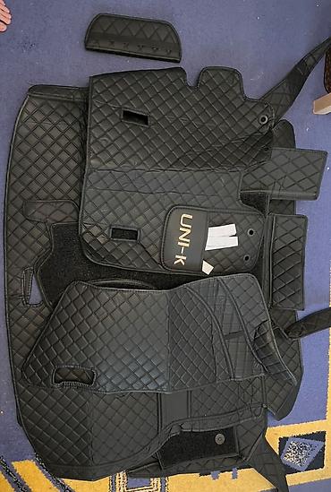 Полики: 3D Экокожа Полики Для салона Changan, цвет - Черный — 15