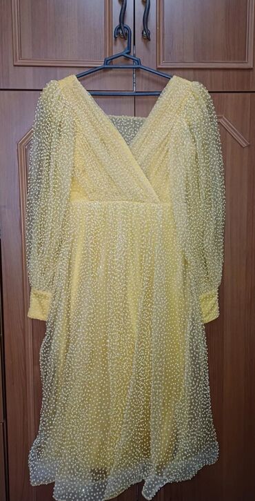 lady sharm ziyafet geyimleri instagram: Вечернее платье, Миди, M (EU 38)