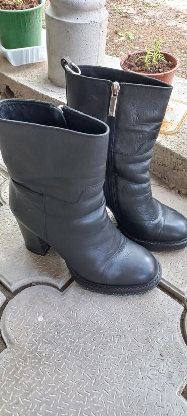 женские зимние ботиночки: Сапоги, 37, цвет - Черный, Basconi