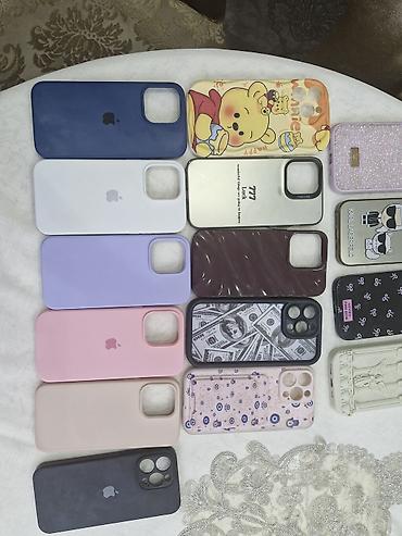 iphone 14 pro max kabro: IPhone 14 pro max üçün müxtəlif dizaynlı qoruyucu örtüklər dəsti — 6