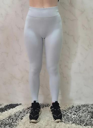 under armour helanke: Ženske sportske helanke – visoki struk, sedefasto svetlosiva boja - — 1