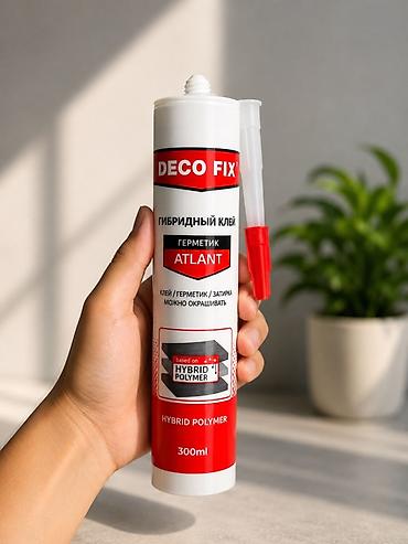 mini projector: DECO FIX Гибридный клей‑герметик ATLANT, 300 мл - Универсальный — 1