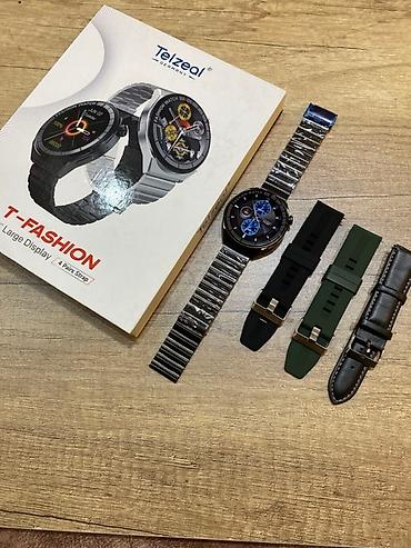 smart telefon: Telzeal T-Fashion ağıllı saatı, dəyişdirilə bilən 4 ədəd kəməri ilə — 2