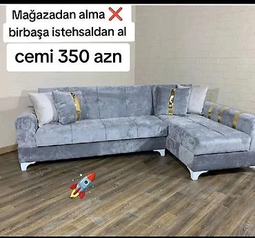 modern stol stullar: Künc divan, Yeni, Açılan, Parça, Şəhərdaxili pulsuz çatdırılma — 1