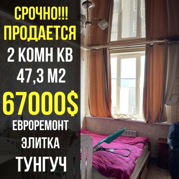 Продажа участков: 2 комнаты, 47 м², Элитка, 8 этаж, Евроремонт