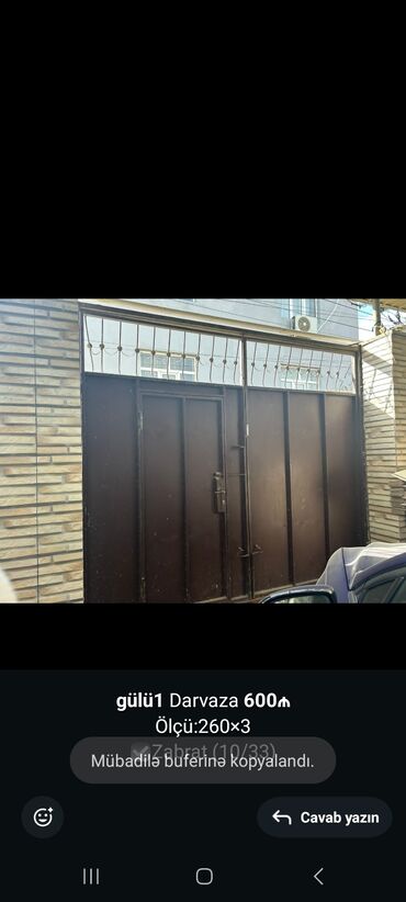 olcu lazeri: İşlənmiş Dəmir Həyət darvazası, Yana açılan, Mexaniki, Qapı ilə, rəng - Qara, Kredit yoxdur, Ödənişli quraşdırma, Ünvandan götürmə