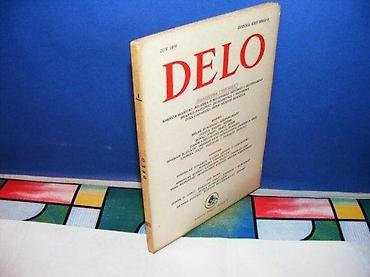 nož derač: DELO dijalektika i retorika DELO 6/1976, Dijalektika i — 1