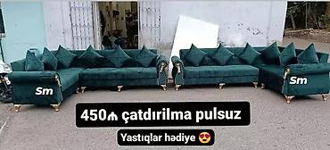 Divanlar: Künc divan, Yeni, Açılmayan, Bazasız, Parça, Ünvana pulsuz çatdırılma — 9