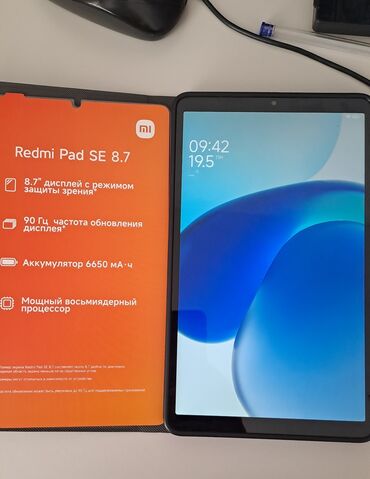 Планшеты: Планшет, Xiaomi, память 128 ГБ, 8" - 9", 4G (LTE), Б/у, Классический цвет - Черный