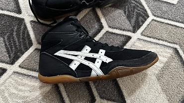 борцовки asics купить: Мужские кроссовки, 36, 36.5, Asics, Б/у, цвет - Черный, Самовывоз — 2
