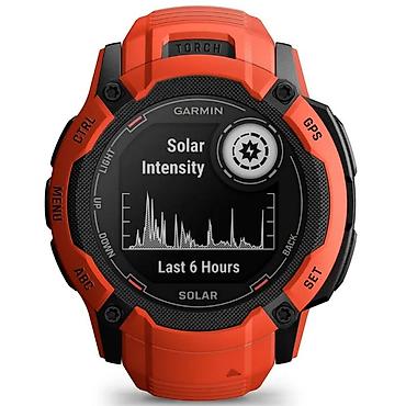 gps garmin: Garmin Instinct 2X Solar – Flame Red | Bu model adi smart saat deyil — 1
