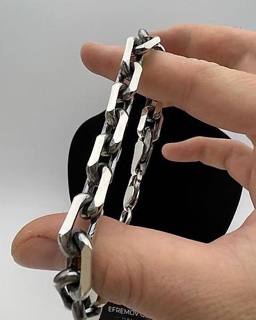 Серебряные цепочки: Изготовление Цепей и Браслетов ⛓️💎 Серебро 925-960 проба, в Наличии и — 5