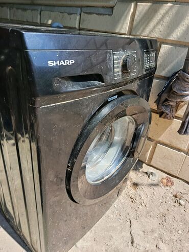 Paltaryuyan maşın Sharp, 6 kq, Təmirə ehtiyacı var, Avtomat, Qurutmasız, Kredit yoxdur