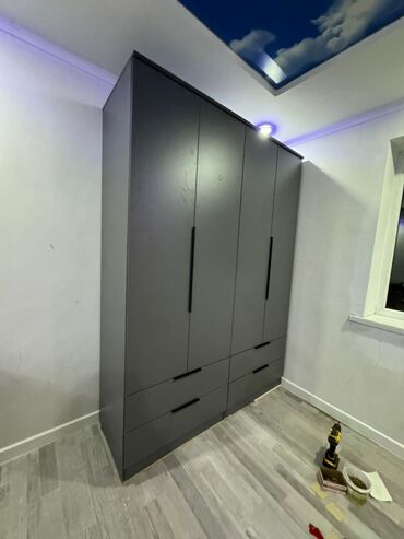 Шкафы для одежды: Шкаф для одежды, Прямой, ЛДСП — 5