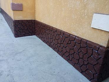 Другие строительные материалы: Элементы облицовки цоколя, выполненные в виде имитации натурального — 20