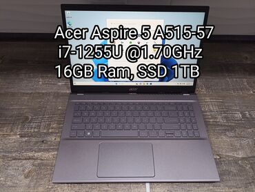 acer aspire 511: Ноутбук, Acer, 16 ГБ ОЗУ, Intel Core i7, 15.6 ", память SSD