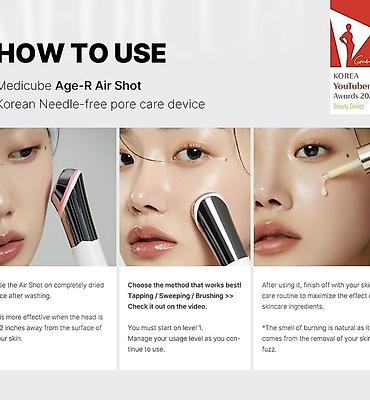 Техника и электроника: Продам аппарат для ухода за кожей лица AGE-R ATS Air Shot (Medicube) — 3