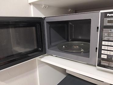 купить микроволновку б у: Микроволновка Panasonic, Отдельностоящая, С микроволнами, цвет - Белый, Б/у — 1