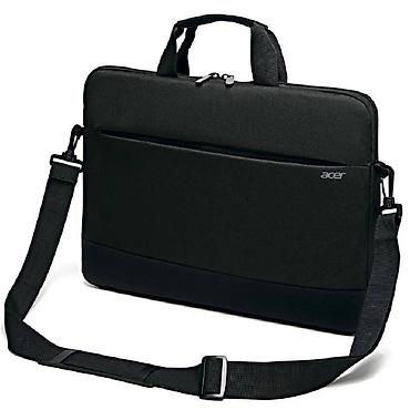 kontakt notebook: Acer OBG203 – 15.6" Noutbuk üçün Qara Əl Çantası - 15.6 düymlük — 1