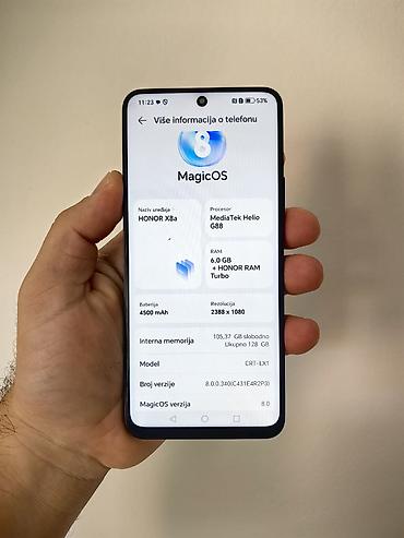 igrice gta: Honor X8a crni, dual sim sim free sa 6/128 gb memorije. Dobro očuvan i — 4