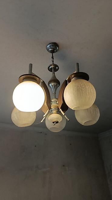 maqnit setka perde: Çılçıraq, 5 lampa, Metal — 1