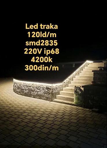 luster ikea: Led trake vodootporne na 220volti u crevu ip68 120ld/m 4200k. SVE LED — 9