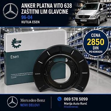 Glavčine točkova: ANKER PLATNA VITO 638 ZASTITNI LIM GLAVCINE 96-04 | Zastitni lim — 2