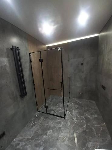 Душевые перегородки и ограждения: Ассаламу алекум тугандар Айнек тосмолорду жасайбыз кузгу подсветка — 11