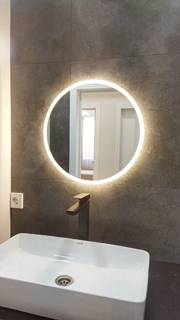 Зеркала: Зеркало на заказ! Подсветка оптом Виды зеркал: зеркало с подсветкой — 17