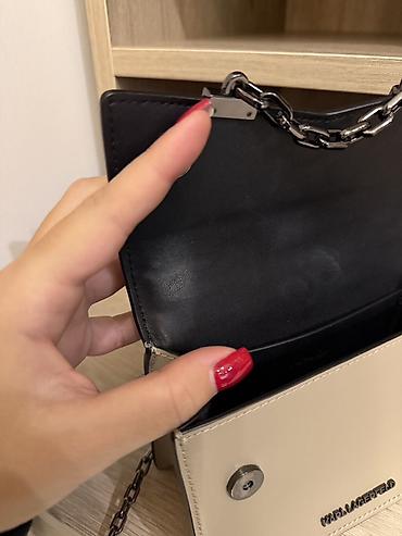 Çantalar: Original Karl Lagerfeld çanta Avropadan alınıb. Çox az istifadə — 6