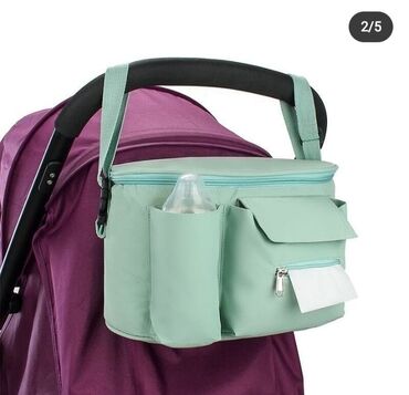 сумка на плечо: ТермоСумка органайзер для коляски (можно через плечо носить, ремешок