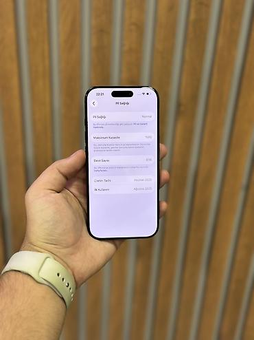Apple iPhone: IPhone 16 Pro, 128 GB, Graphite, Zəmanət, Simsiz şarj, Face ID — 3