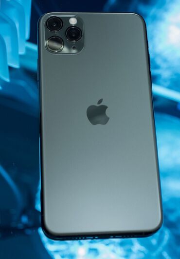 pro 13: IPhone 11 Pro Max, Б/у, 256 ГБ, Зеленый, Защитное стекло, 85 %