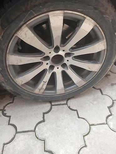 17 5: Литые Диски R 17 BMW, Комплект, отверстий - 5, Б/у — 3
