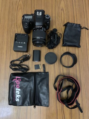 iptv aparatı: Canon 80D modeli satılır Aparat ideal vəziyyətdədir, şəxsi istifadə