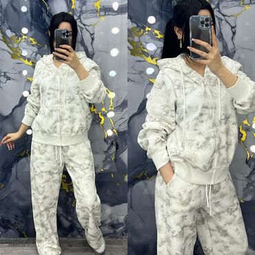 İdman dəstləri: Qadınlar üçün rahat sport dəst - 2 hissəli: kapüşonlu fermuarlı — 7