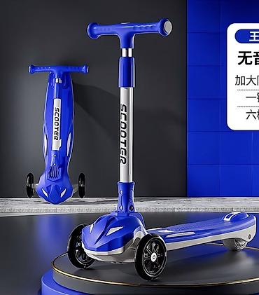 scoot: Продаю б/у Детский трёхколёсный самокат SCOOTER в отличном состоянии — 1