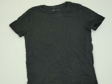 czarne t shirty sinsay: T-shirt, SinSay, M, stan - Dobry